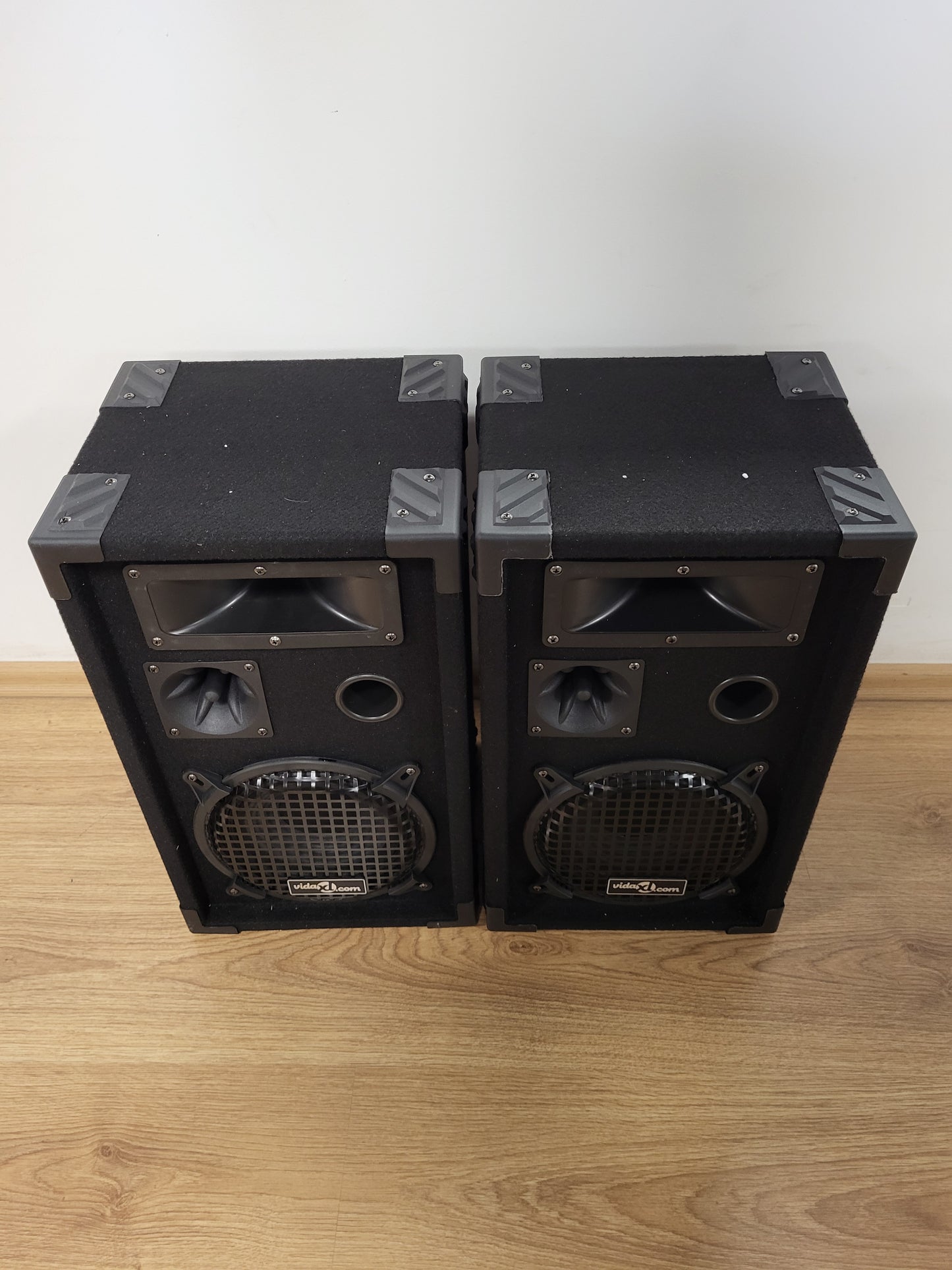 265443 - VIDAXL Altoparlantë Profesionalë Pasivë HiFi për Skenë, 2 copë 800 W, të Zinj