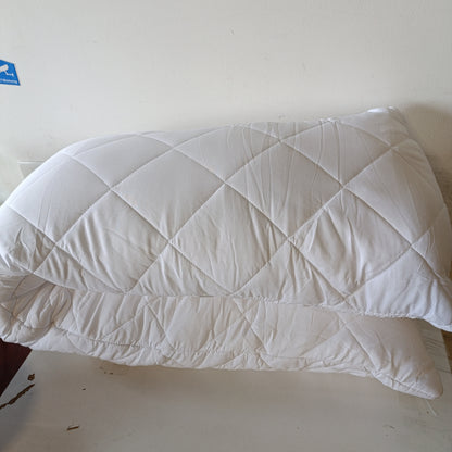 185973 - UTOPIA BEDDING Jastëk Trupi për Shtatzëni dhe Lindje, 40x145cm, Jastëk Gjumë në Anë, Mbushje prej Poliesteri të Butë, e Bardhë