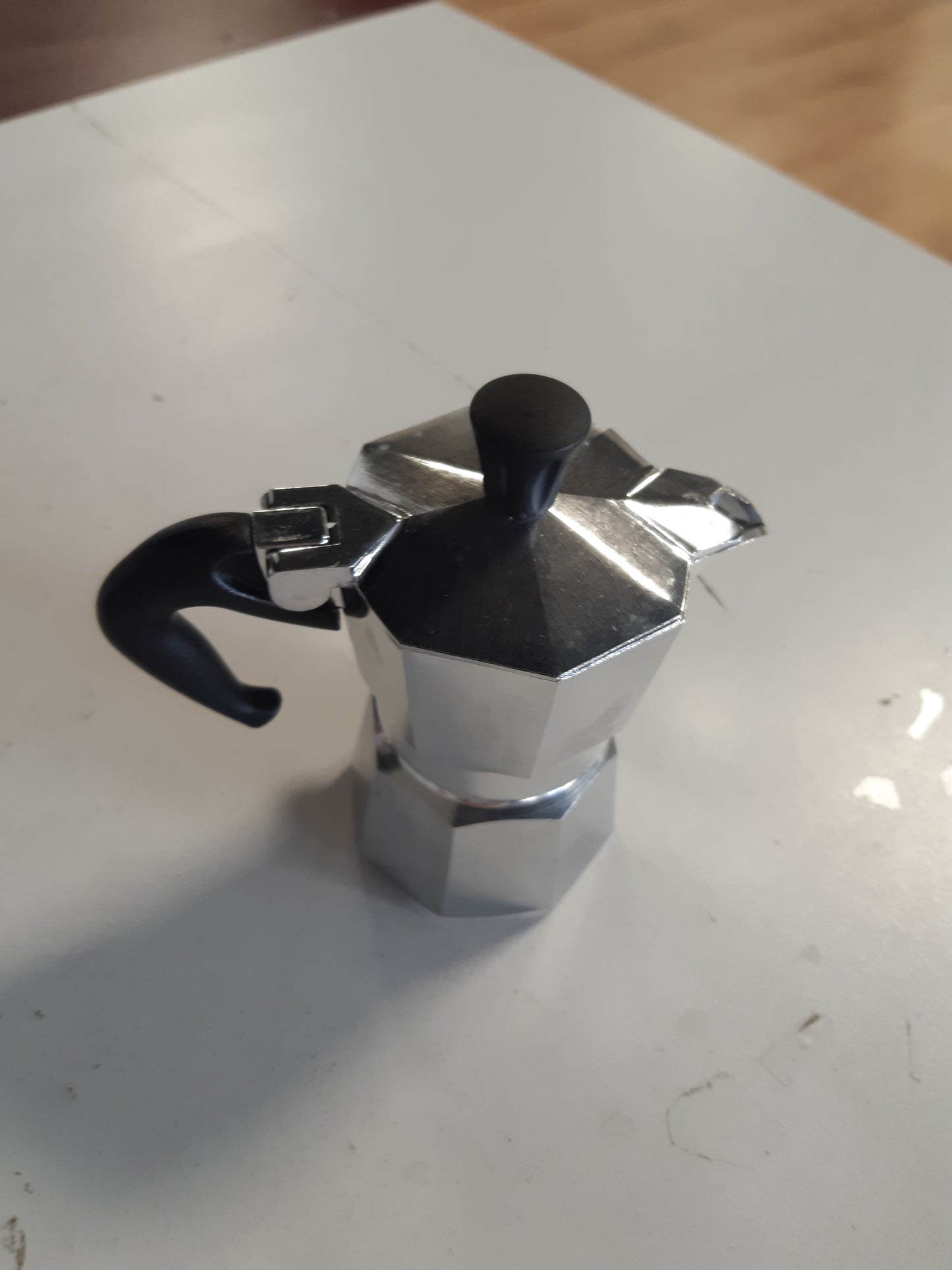 196508 - BIALETTI - Makinë Ekspreso Moka Express 1 Filxhan (60 ml), Alumin, Argjend
