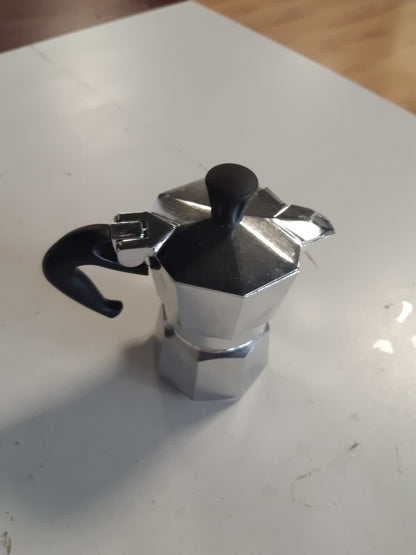 196508 - BIALETTI - Makinë Ekspreso Moka Express 1 Filxhan (60 ml), Alumin, Argjend