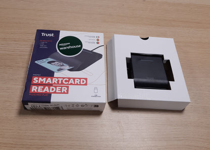 266981 - TRUST Lexues Kartash Primo DNI për Kartat e Identitetit, Lexues Kartash Smart, FIPS 201, FIPS TAA, ISO 7816 Klasa A, B, C, Kabllo USB 100 cm, E Zezë