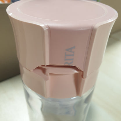 205951 - BRITA Shishja e Ujit Vital me Filtër dhe Kajsi, Zvogëlon Klorin dhe Grimcat e Imëta, Ruan Minerale, Kapaciteti 0.6 L
