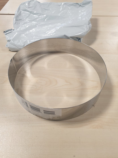 224648 - GOBEL UNAZË PËR TORTË 864970 VACHERIN, ÇELIK INOX, 26 CM