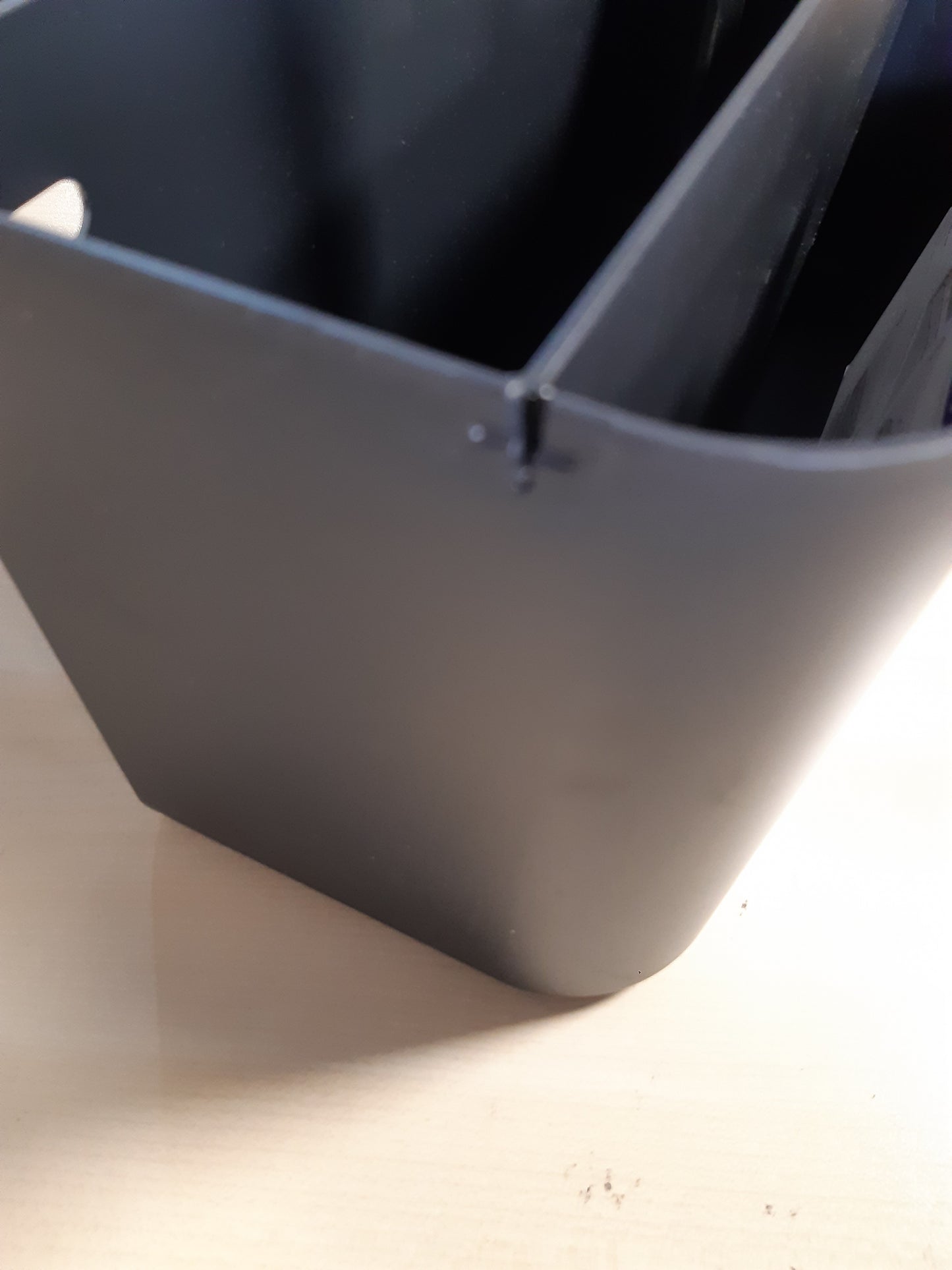 191204 - ROTHO MYPAPER Set i Organizuesit të Tavolinës, Mbajtëse Dokumentesh dhe Kutia e Arkivimit, Materiale Plastike, Ngjyre e Zezë