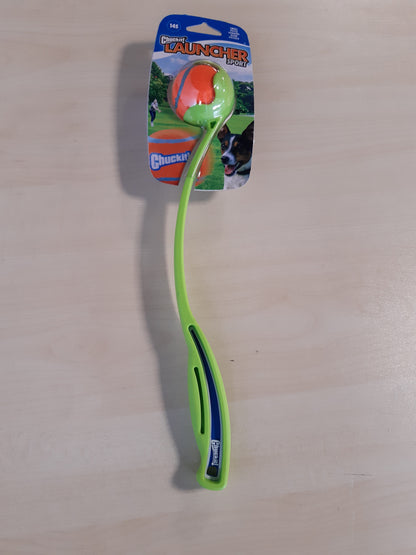 211412 - CHUCKIT! Lëshues Mini Top për Toptha, Madhësi Mini - 35,6 cm