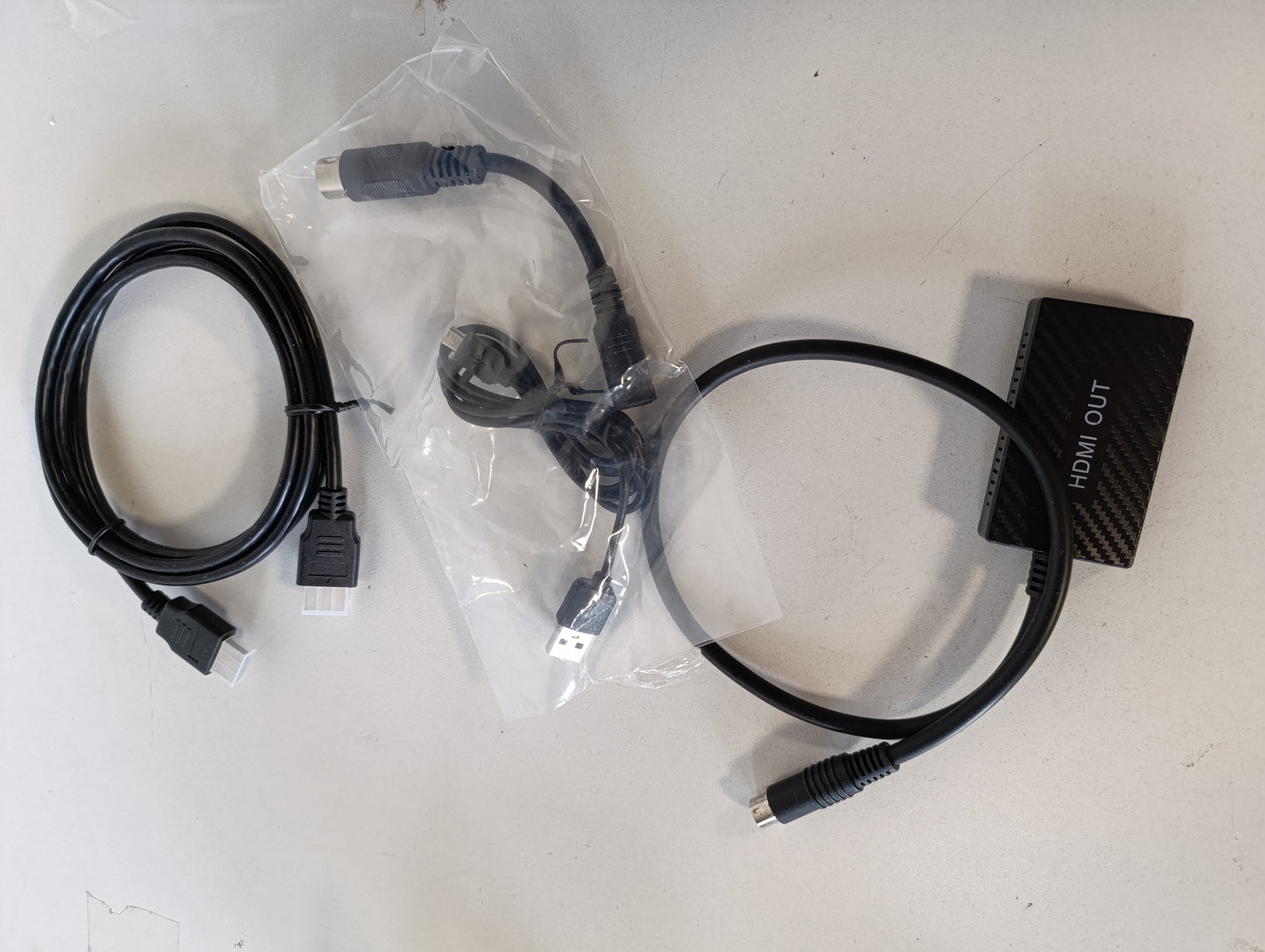 268274 - TNP Adaptues HDMI për Sega Genesis, kabllo lidhjeje HDMI për konsolat Sega Genesis 1 dhe 2, Mega Drive 1 dhe 2