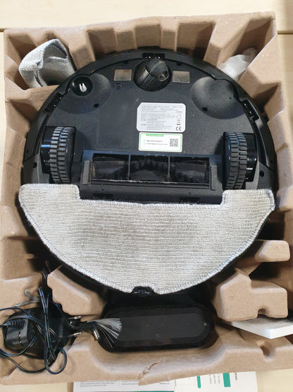 135006 - VEXILAR W9 - Fshesë Robotike me Korrent dhe Mop, Navigim LiDAR, Fuqi Thithëse 6000Pa, 15 Zona pa Lëvizje, Kohëzgjatje Maksimale 150 Minuta, Kontrolli me Aplikacion, 3-në-1 për Qime, Qilima dhe Dysheme të Forta