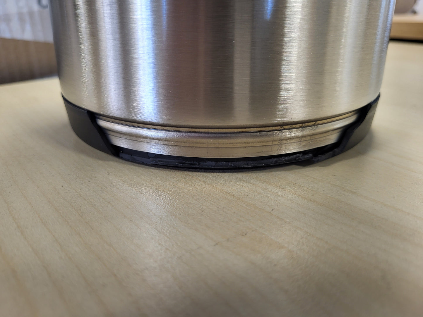 227052 - AXENTIA Airpot Argjendi, Enë me Pompë Çelik Inox, Izoluar me Mure të Dyfishta, Vëllimi: 3 L, Dimensionet: 15 x 15 x 35 cm