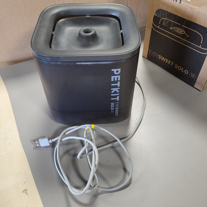 261557 - PETKIT CYBERTAIL SHATËRVAN UJI PËR MACE, DISPENSER UJI PËR QEN, SHATËRVAN UJI 1.85L, DRITË LED, 25DB JASHTËZAKONISHT I QETË, GRI
