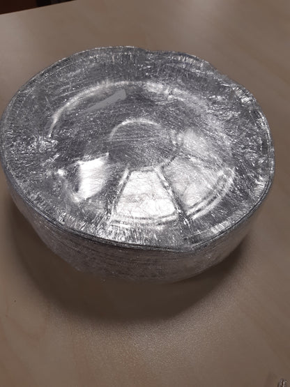 196532 - SONSMER Premium - Tava për Tortë prej Letre Alumini, Diameter 22.9 cm, Pako e 50 copë - Përdoret për Torta, Tarta dhe Kiçe