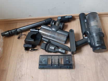 144128 - PROSCENIC P11 - Fshesë pa Tel me 500W, Pastrues Dyshemesh dhe Tapiete për Shtëpinë, Rezervuar uji 35Kpa, 4 Furça Përfshirë, Ekran LED