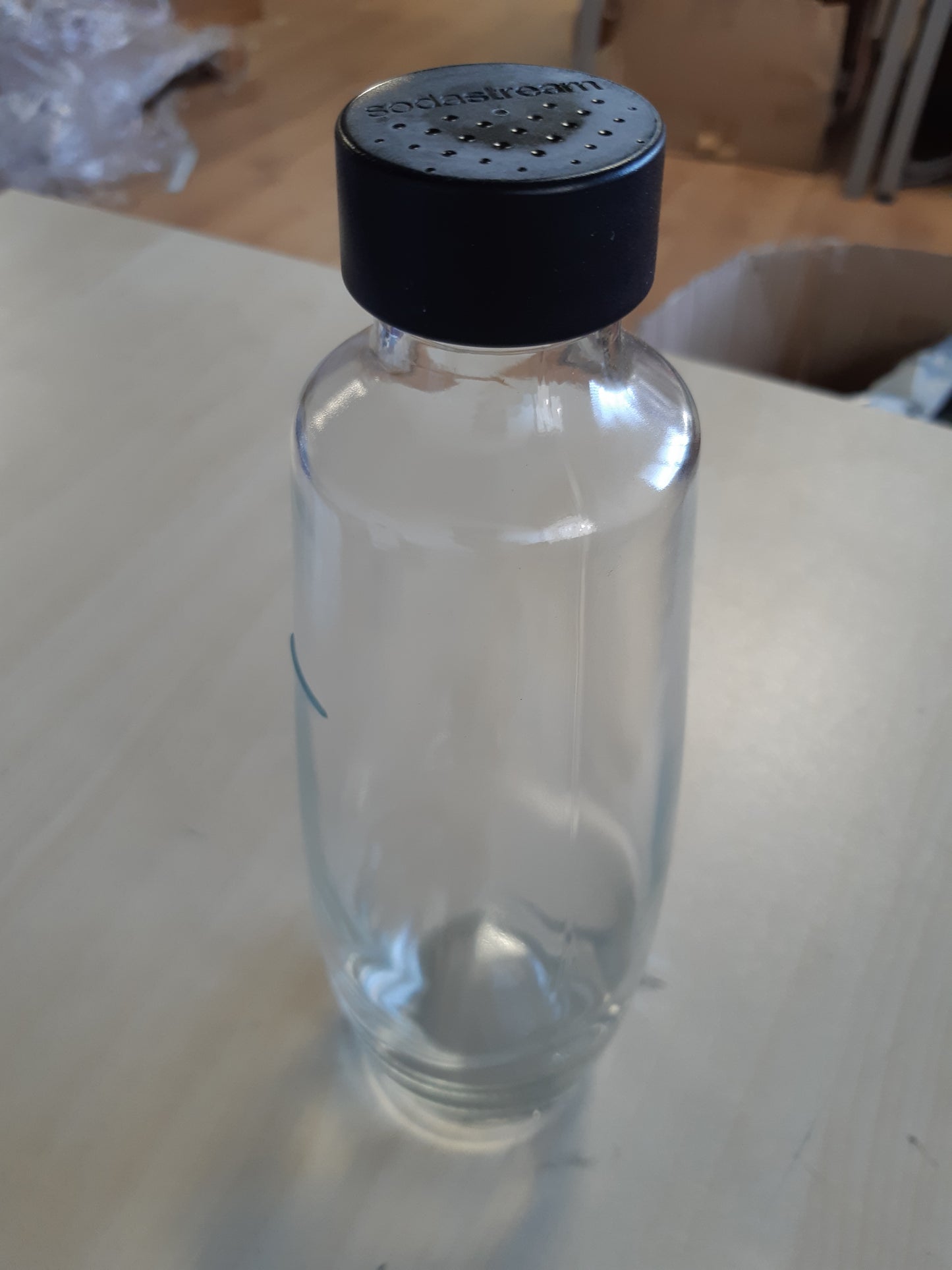 215864 - SODASTREAM Karafë qelqi për pajisje DUO për ujë të gazuar dhe sodë, i sigurt për lavastovilje, transparent