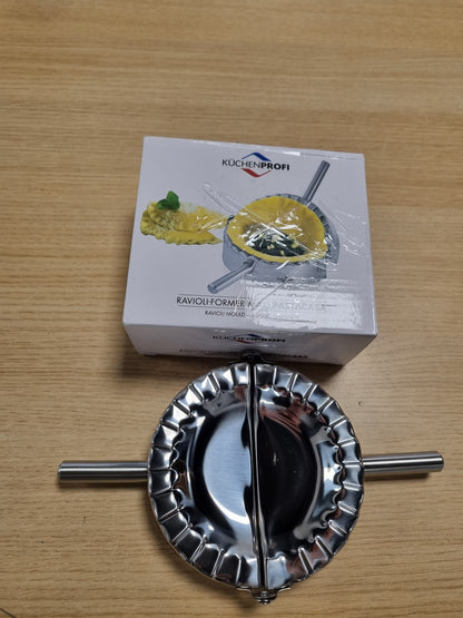 255996 - Küchenprofi 0803602800 Formë për Ravioli prej Çeliku Inoks, e Madhe, 13.3 x 6.4 x 14 cm, Argjendi