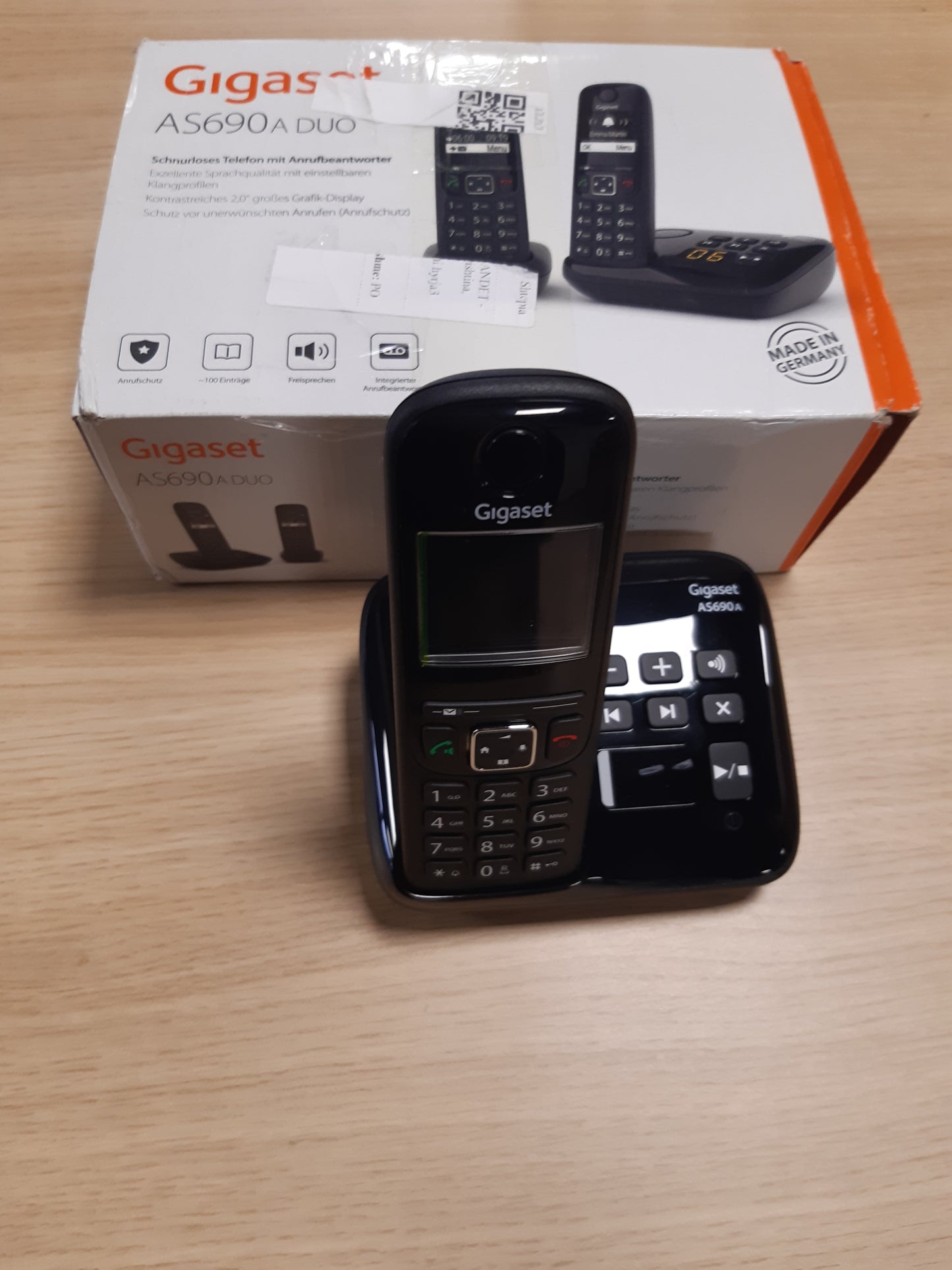 85592 - GIGASET Telefon Fiks Pa Tel, Versioni Gjerman