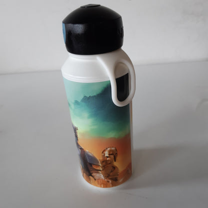 253641 - MEPAL Shishe Pijeje Kampusi që Hapet - Shishe Shkolle e Papërshkueshme nga Rrjedhja - E Ripërdorshme - Pa BPA dhe e Sigurt për Lavatriçe - 400 ml - Star Wars