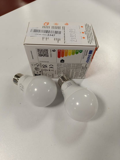 219389 - AMAZON BASICS Llambë LED inteligjente, me errësim, E27, e bardhë e butë, 8W (ekuivalente me 60W), pako me 2