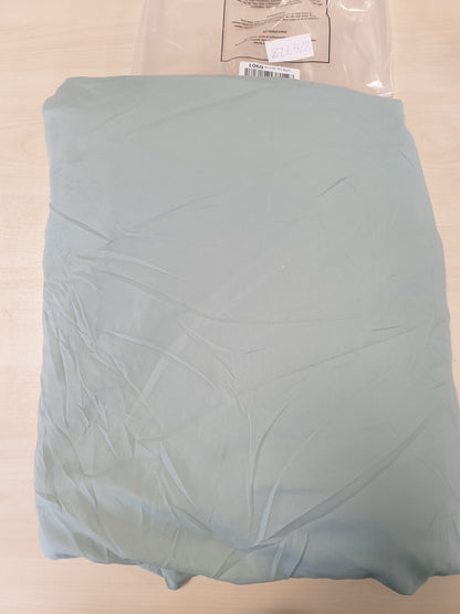 224728 - RUIKASI Çarçaf me xhep 160x200 jeshile e çelët, dimensionet 160 x 200 cm, xhep 30 cm, mbulesë dysheku mikrofibre për 2 persona, shumë i butë dhe i ajrosur me elastik përreth