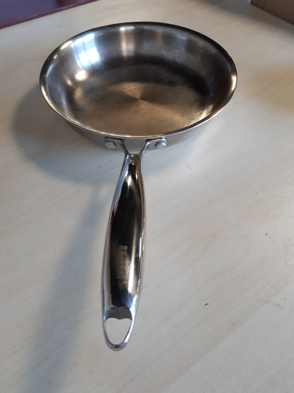 214371 - IBILI Tigan me tre shtresa, 24 cm, Çelik Inoks, i përshtatshëm për soba me induksion