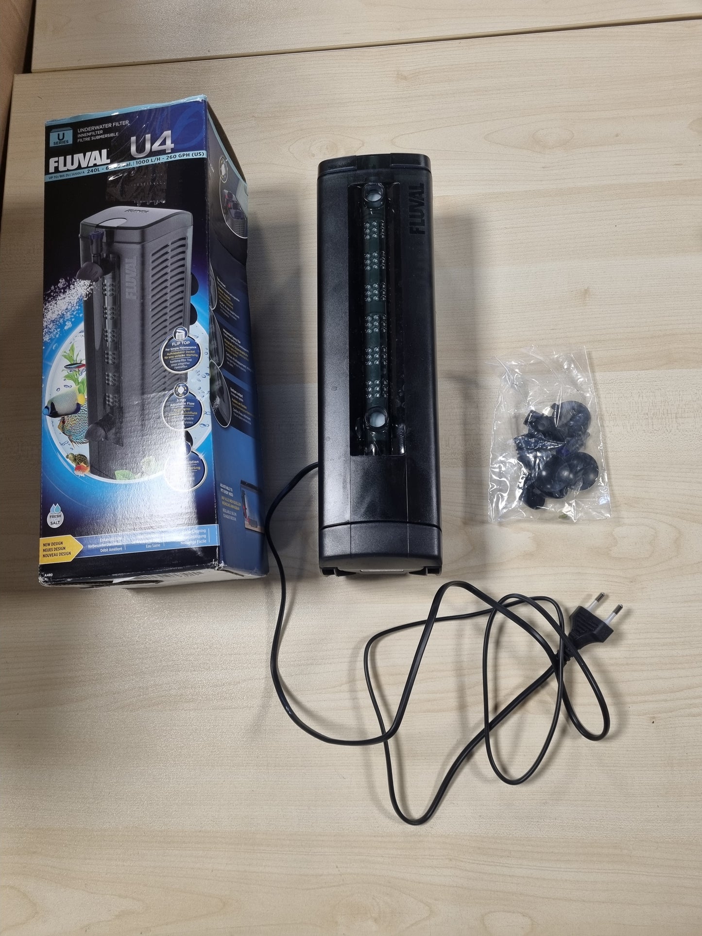 239494 - FLUVAL Filtër i Brendshëm U4, për Akuariume 130-240 Litra, 10W