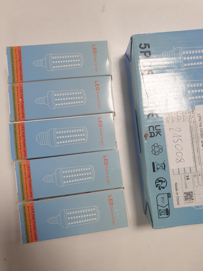 215008 - MAILIHAO Llambë LED E27 e Bardhë e Ftohtë 6500K, 16W, 2050LM, Pa Errësim, Pako me 5