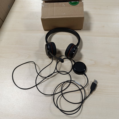 267966 - JABRA Kufje Stereo Evolve 20 SE, kabllo USB-C, kontroll thirrjesh, të certifikuara Microsoft Teams, të zeza