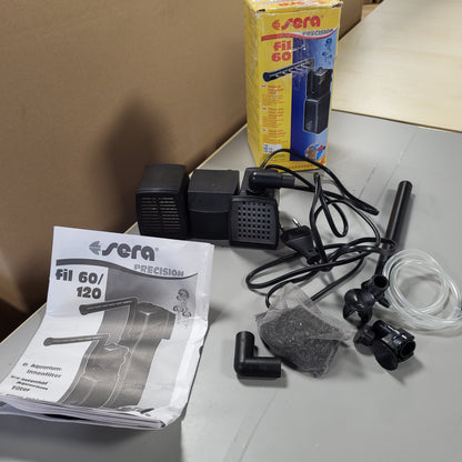 261734 - sera fil 60 Filtri i Brendshëm i Akuariumit, Filtër modular me media filtri, 1 copë