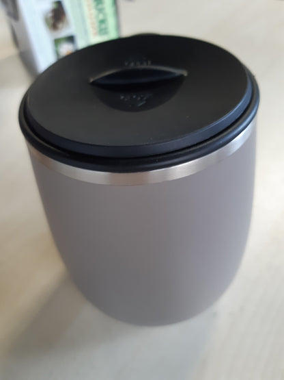 218427 - GRANDTIES - Gotë kafeje e izoluar me dorezë, 16 oz, Çelik Inox, Vakum të Dyfishtë