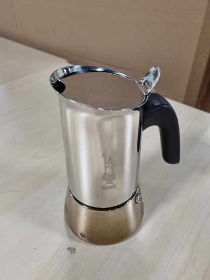 217709 - BIALETTI Makinë kafeje Venus me induksion për espresso, 6 gota, alumini, 235 ml, argjendi