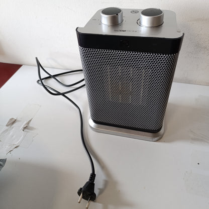 268331 - CLATRONIC Ngrohës me ventilator portativ, 2 cilësime nxehtësie (1500/2000 W), ngrohës me ventilator qeramik, lëkundës, dorezë mbajtëse, HL 3631