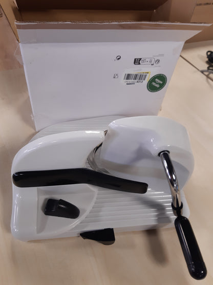 195435 - WENKO - Prerëse e bukës, teh çeliku inox, trashësi e rregullueshme vazhdimisht, sipërfaqe prerëse e drejtë, e qëndrueshme, madhësia 31cm x 20cm x 29cm