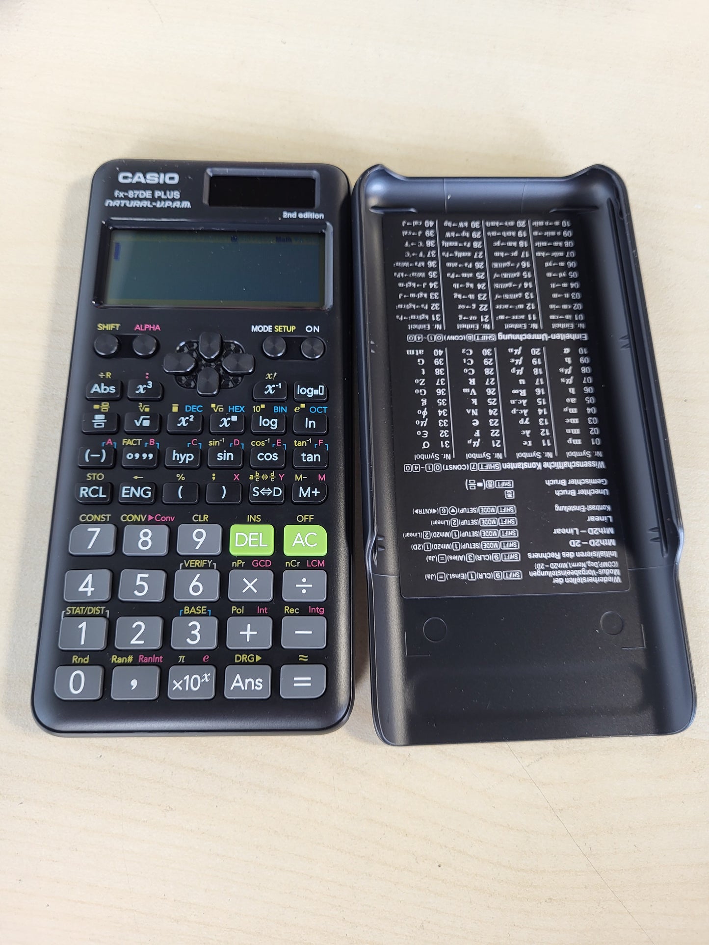 268572 - Casio FX-87DE Plus-2 Kalkulator Shkollor Shkencor-Teknik, i Zi