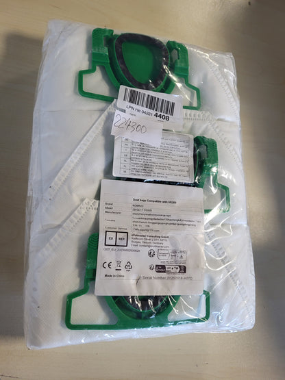 224300 - QESË PËR FSHESË ME KORRENT ROMIVO PËR VORWERK KOBOLD VK200 FP200, QESË MIKROFLEECE ME 5 SHTRESA
