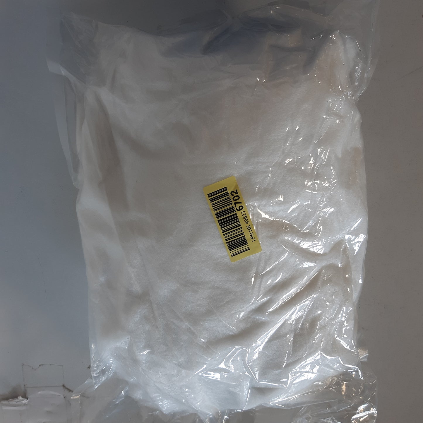 216521 - Ide me Zemër Mbushje e butë për lodra të buta, jastëkë, e bardhë, e lahet, e certifikuar Oeko-Tex, 0.5 kg