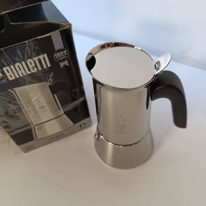 222119 - BIALETTI VENUS Makinë Kafeje me Induksion, Çelik Inox, 4 Filxhanë (170 ml)