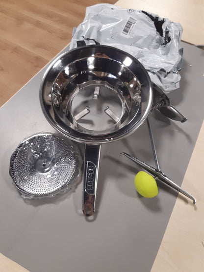 227225 - IBIL Kalimash Classic set me 3 disqe 24 cm, çelik inox, argjend, 24 x 9 x 9 cm, 4 njësi
