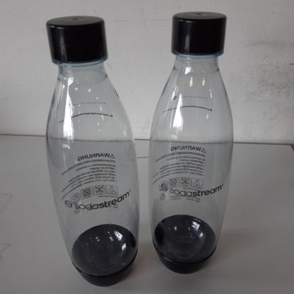 247638 - FUSE Shishe plastike 0.8L pa BPA, e zezë, e përshtatshme për lavastovilje, e pajtueshme me DUO, E-DUO, Terra, pako me 2 copë