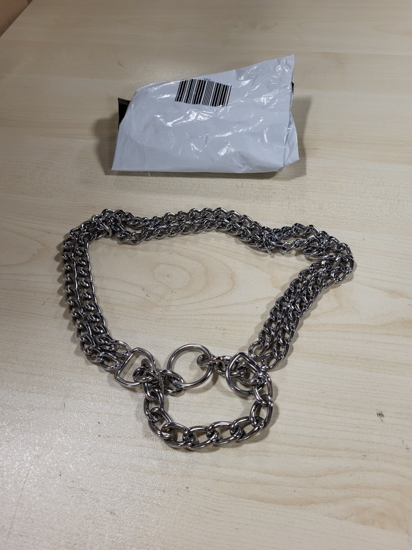 215793 - NOBBY Zinxhir me dy rreshta krom, Gjatësia: 65 cm, Ø 3.0 mm