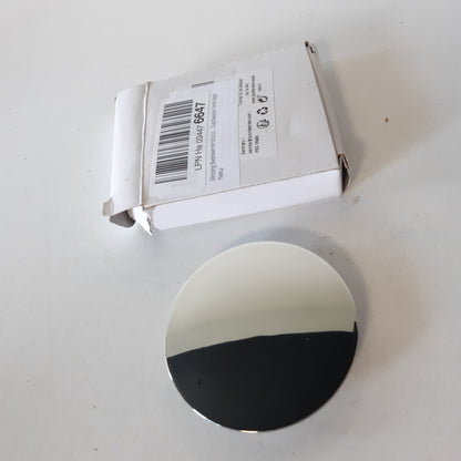 257616 - TAPË PËR VASKË PREJ BRONZI, 1 pako, kon valvule Ø 72 mm, krom me shkëlqim të lartë, e përputhshme me pajisje kulluese Viega Rotaplex, Hansgrohe, Grohe, kunj ekscentrik 34-52 mm