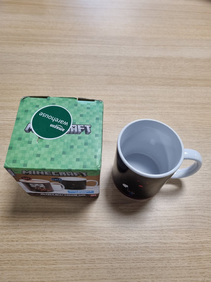 263321 - PALADONE Filxhan kafeje qeramike Minecraft, dizajn termoefekti, 300 ml