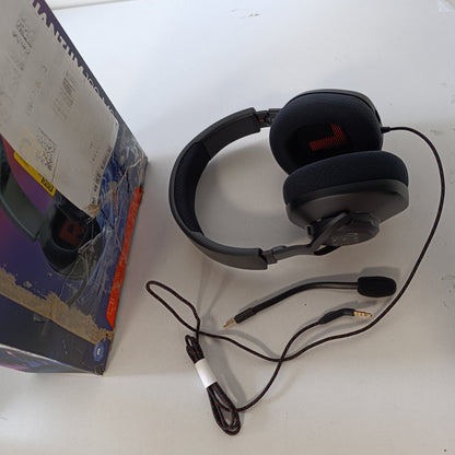 268299 - JBL Kufje për Lojëra me Tel Quantum 100M2, JBL QuantumSOUND Signature, Prizë Kufjesh 3.5 mm, Mikrofon i Lëvizshëm, Opsion Heshtjeje, E Zezë