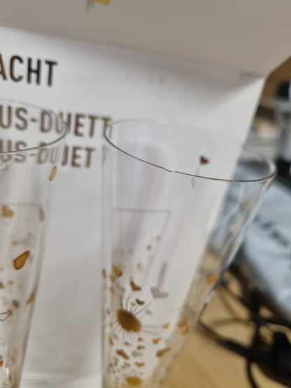 215495 - RITZENHOFF Gotë Shampanje 200 ml - Set me 2 pjesë - Gotë Dizajni me Ar të Vërtetë - Prodhuar në Gjermani