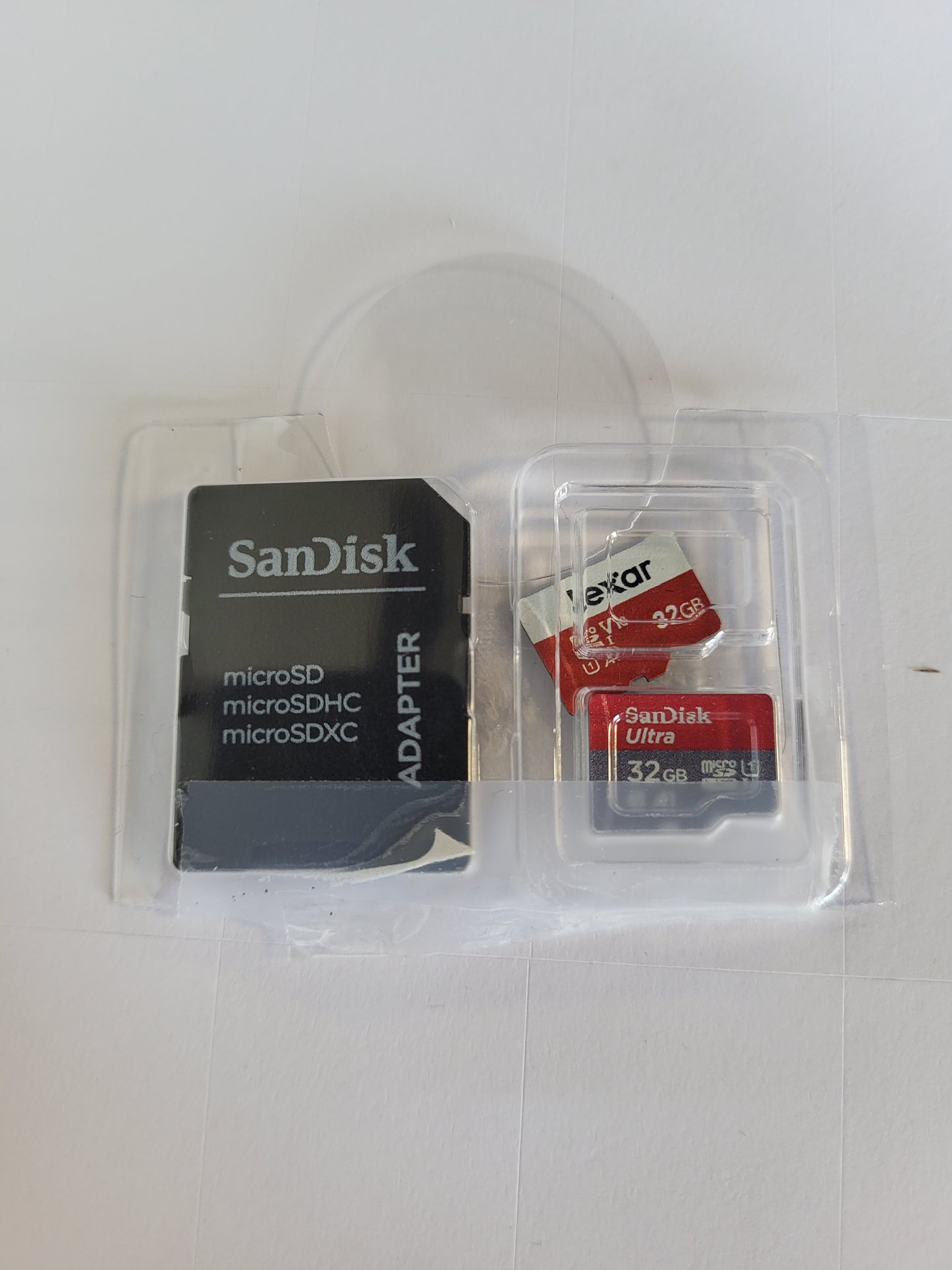 268334 - SANDISK Ultra microSDHC 32 GB + adaptor SD, performancë A1 deri në 120 MB/s, Klasa 10, U1 (Paketë dyshe)