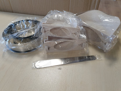257830 - DuoLeimi SET PËR PËRGATITJEN E RAVIOLIT DHE PETULLAVE ME PRERËS BRUMI [3 MADHËSI], E VOGËL 7CM, MESATARE 8CM, E MADHE 11CM