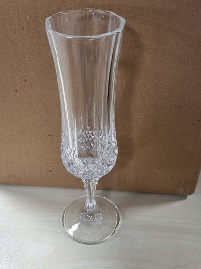 214354 - CRISTAL D'ARQUES PARIS Koleksioni Longchamp, 6 flauta shampanje 14cl Kwarx