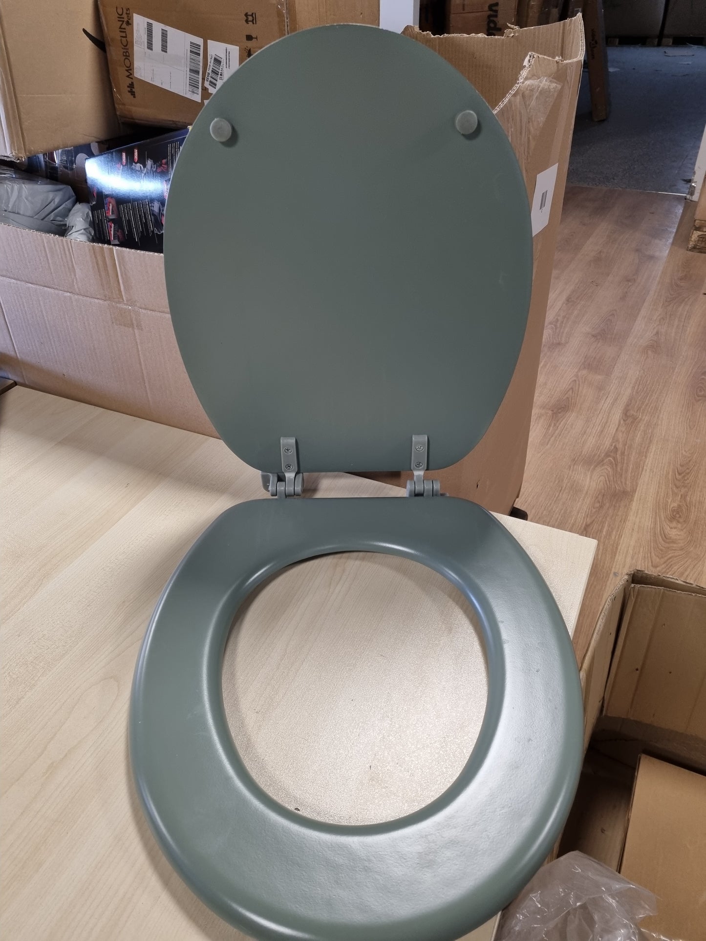 240732 - Douceur d'Intérieur Sedile WC, 37 x 45.5 cm, MDF tinta unita