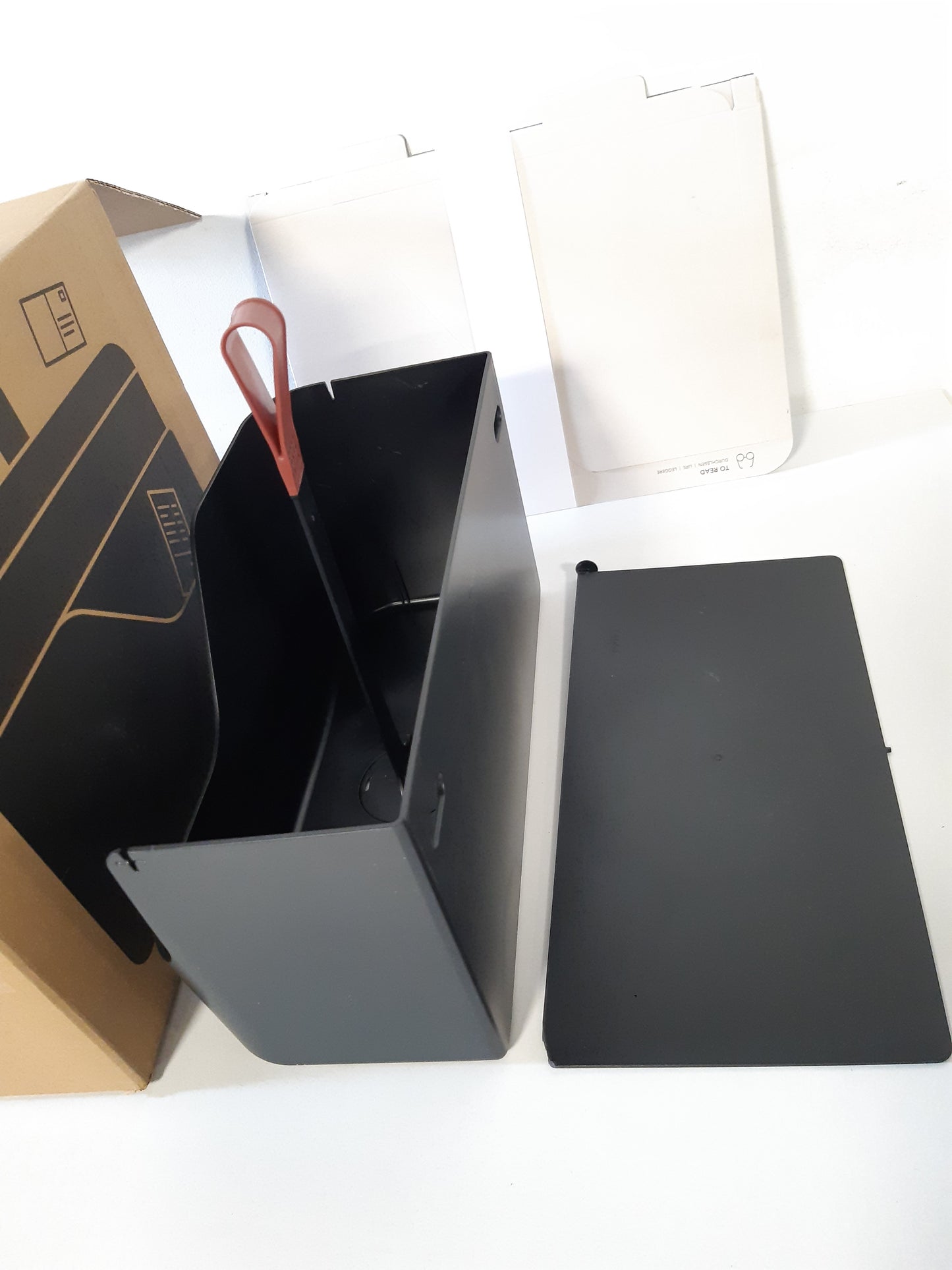 250534 - ROTHO MYPAPER Plus Inbox, organizues dokumentesh për zyrë, plastik, i zi, 34.5 × 15.2 × 28.7 cm