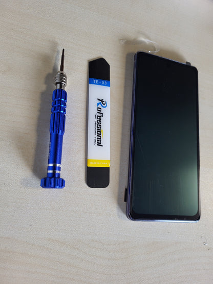 266402 - It'Go Ekran OLED Full HD për Samsung S20 FE G780 G781 - LCD me prekje zëvendësuese me Tool Blue, Kornizë cilësore