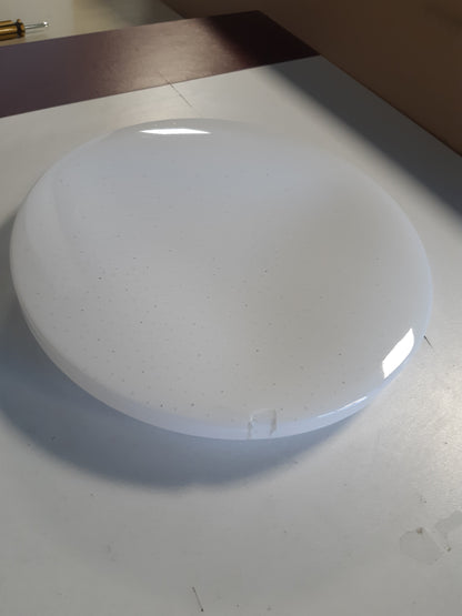 216001 - EGLO Llambë tavani Pogliola-S, Ø 31 cm, dritë tavani LED me efekt kristali, llambë e bardhë