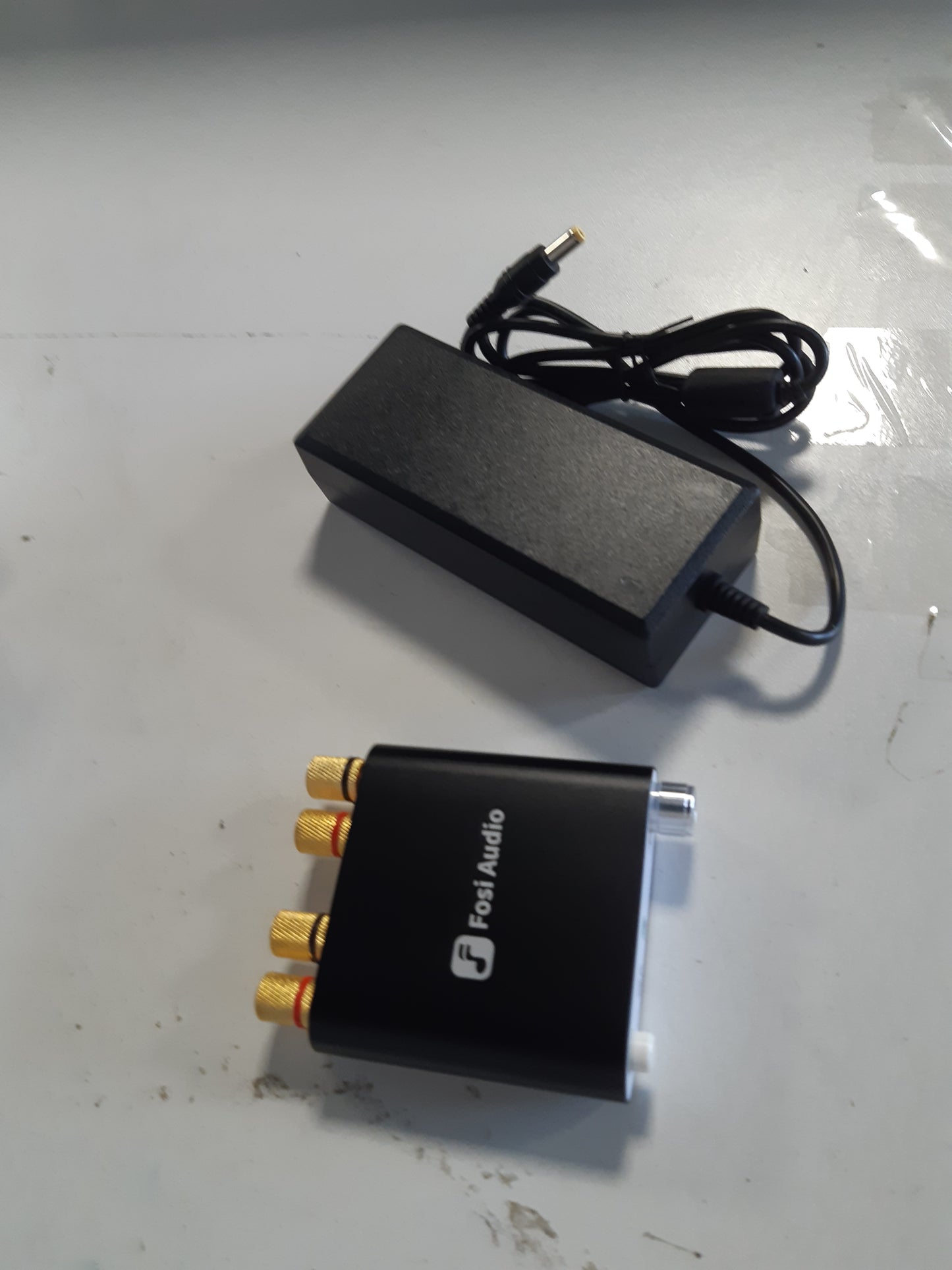 266455 - FOSI AUDIO Amplifikator Audio Mini Bluetooth 5.0 ZK-1002D, 100W x 2, Amplifikator Fuqie me Çip TPA3116D2, Hyrje AUX/USB/Audio, Amplifikator Dixhital Stereo HiFi