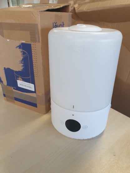 221283 - LEVOIT - Lagështues ajri Smart Baby, Mbushje nga Sipër, 3L, me Alexa dhe Aplikacion, Mjegull dhe Difuzues Ftohës Ultrasonik, 19dB i Qetë, Kohëmatës, Pa BPA, Dual 200s, i Bardhë